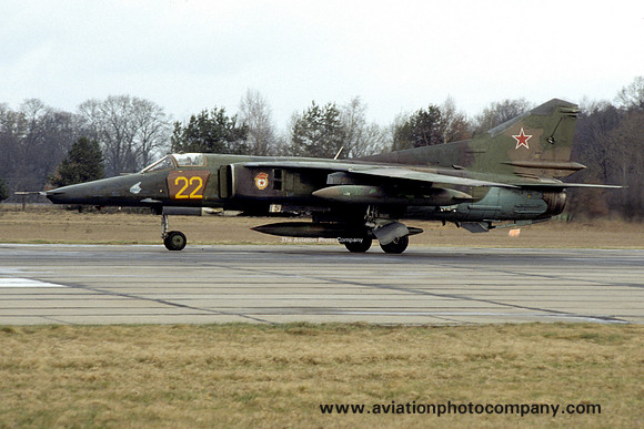 Russian Air Force 19 GIBAP Mikoyan MiG-27D 22 (1993)