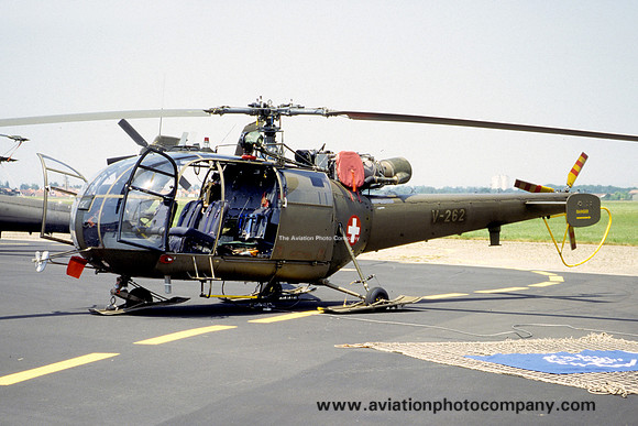 Swiss Air Force Sud Alouette III V-262 (1994)