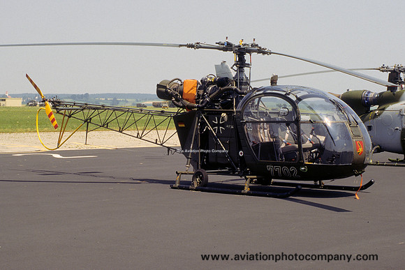 German Army HFWS Sud Alouette II 77+02 (1994)