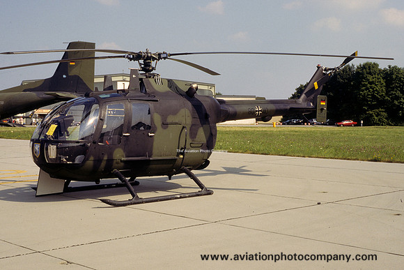 German Army HFR25 Bolkow Bo105M 80+40 (1994)