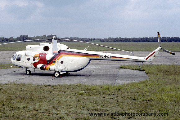German Air Force LTG62 Mil Mi-8T 93+03 (1994)