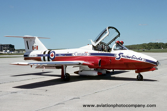 Canadian Air Force Snowbirds Canadair CL-41A (CT-114) Tutor 114118 (1994)