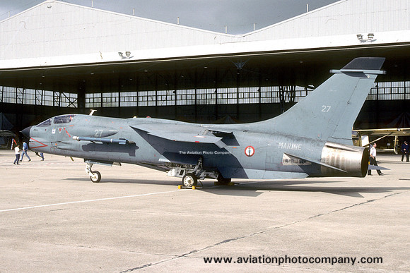 French Navy 12F Chance F-8E Crusader 27 (1994)