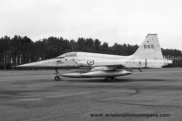 Norwegian Air Force 338 Skv Northrop F-5A Freedom Fighter 565 (1973)