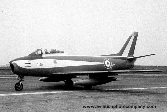 Greek Air Force Hellenic Flame Display Team Canadair CL-13 Sabre Mk2 409