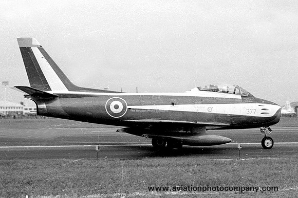 Greek Air Force Hellenic Flame Display Team Canadair CL-13 Sabre Mk2 377