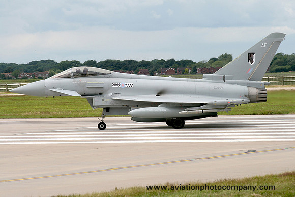RAF 17 Squadron BAE Typhoon F.2 ZJ928/AF (2007)