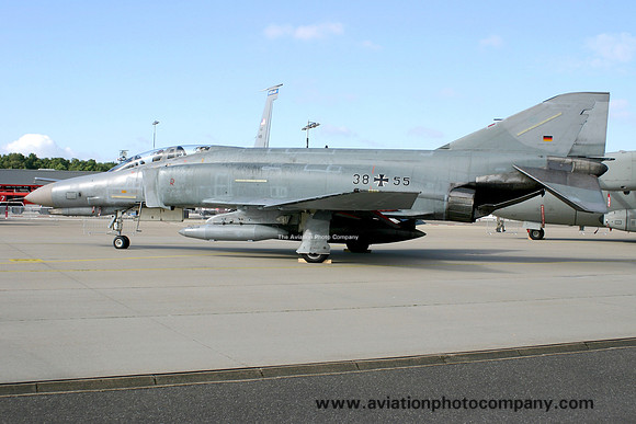 German Air Force JG71 McDonnell F-4F Phantom 38+55 (2007)