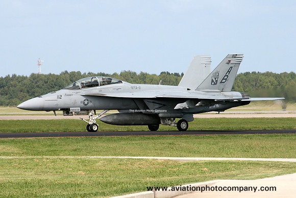 US Navy VFA-11 McDonnell Douglas F/A-18F Super Hornet 166627/AB-112 at NAS Oceana (2008)