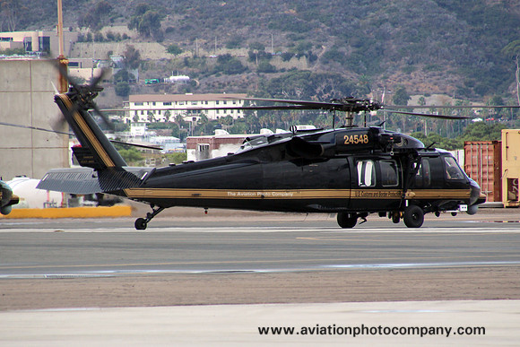 US Customs and Border Patrol Sikorsky UH-60A Blackhawk 24548 at NAS North Island (2018)