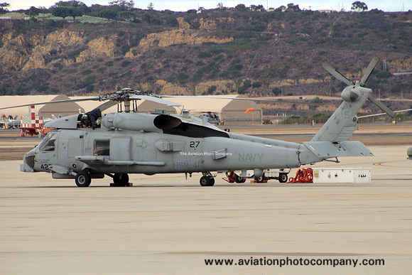 US Navy HSM-41 Sikorsky MH-60R Seahawk 167049/TS-427 at NAS North Island (2018)