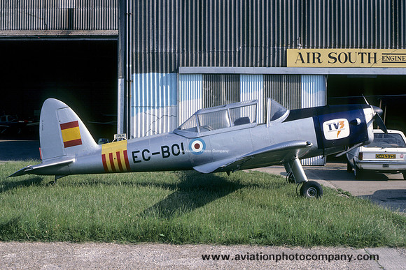 DHC-1 Chipmunk EC-BOI (1987)