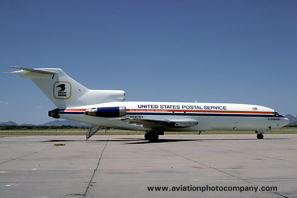 Evergreen International Airlines/United States Postal Service Boeing 727-27 N727EV (1987)
