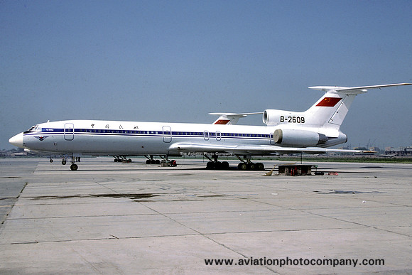 CAAC Tupolev Tu-154M B-2609 (1987)