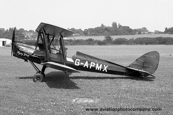 Rollason Flying Group De Havilland Tiger Moth G-APMX (1969)