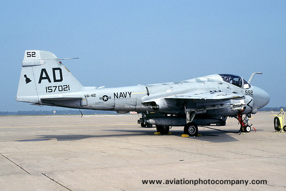 US Navy VA-42 Grumman A-6E Intruder 157021/AD-552 (1991)
