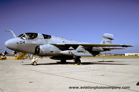 US Marines VMAQ-4 Grumman EA-6B Prowler 162937/CY-04 (1987)