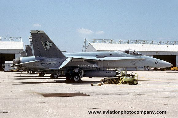 US Navy VFA-83 McDonnell Douglas F/A-18C Hornet 163506/AA-301 (1991)