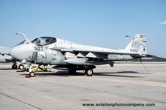 US Marines VMA(AW)-224 Grumman A-6E Intruder 154167/WK-507 (1991)