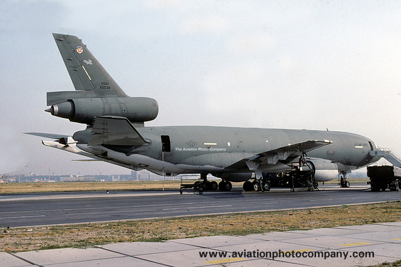 USAF 4th Wing McDonnell Douglas KC-10A Extender 86-0038 at Rhein Main AB (1991)