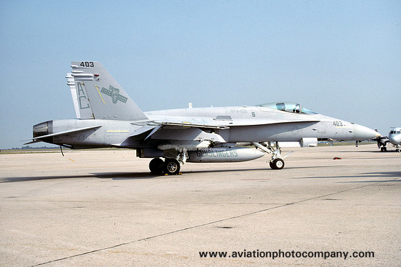 US Navy VFA-105 McDonnell Douglas F/A-18A Hornet 162459/AC-403 (1991)