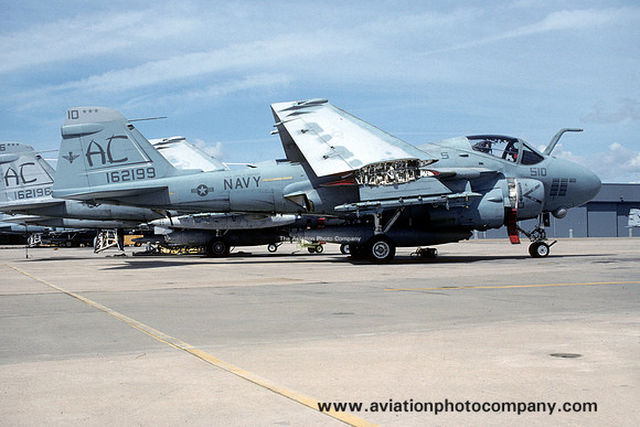 US Navy VA-75 Grumman A-6E Intruder 162199/AC-510 (1991)