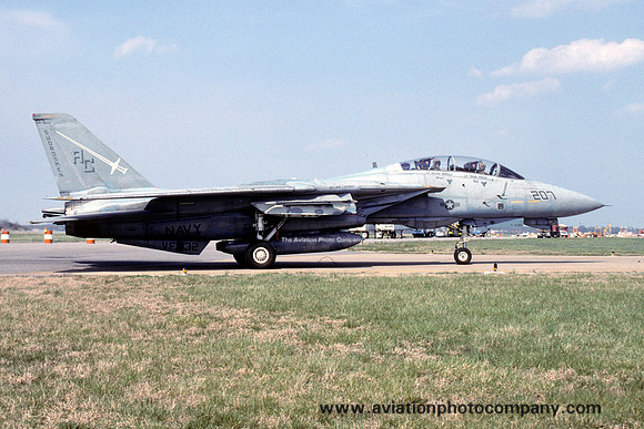 US Navy VF-32 Grumman F-14A Tomcat 160901/AC-207 (1991)