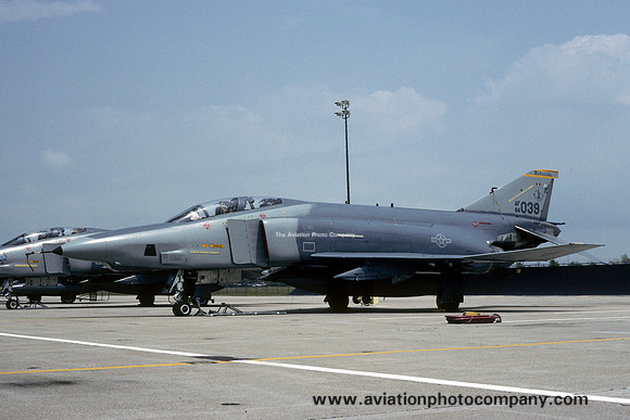 USAF Nebraska ANG 173 TRS McDonnell RF-4C Phantom 64-1039 (1991)