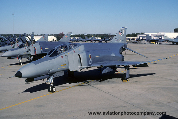 USAF 4 TFW 334 TFS McDonnell F-4E Phantom 72-0165/SJ (1990)