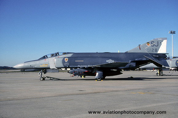 USAF 4 TFW 334 TSF McDonnell F-4E Phantom 72-0128/SJ (1990)