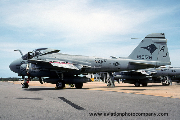 US Navy VA-36 Grumman A-6E Intruder 159176/AJ-534 (1991)