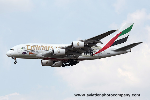Emirates Airline Airbus A380-861 A6-EER (2018)