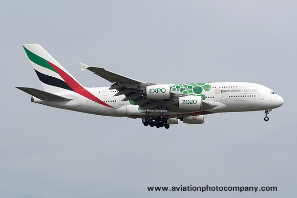 Emirates Airline Airbus A380-861 A6-EOJ (2018)