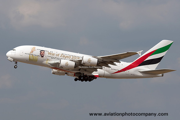Emirates Airline Airbus A380-861 A6-EUA (2018)