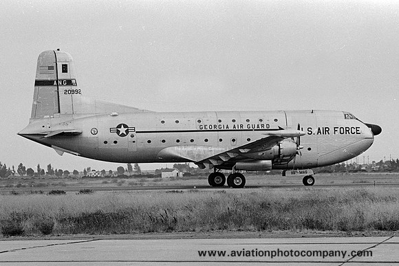 USAF Georgia ANG 128 MAS Douglas C-124C Globemaster 62-0992 (1972)