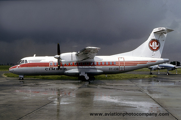 Cimber Air ATR-42-312 OY-CIB (1987)