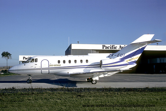 Euro National BAe 125-800B ZK-EUI (1987)