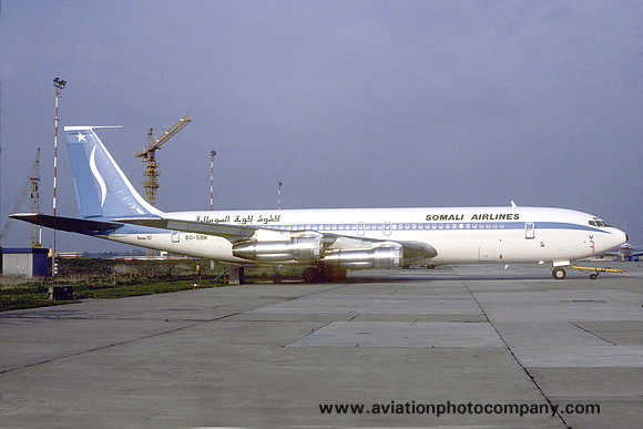 Somali Airlines Boeing 707-338C 6O-SBM (1985)