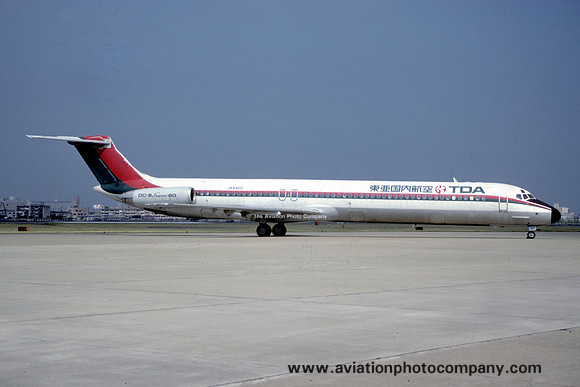 TDA Toa Domestic Airlines McDonnell Douglas MD-81 JA8460 (1984)