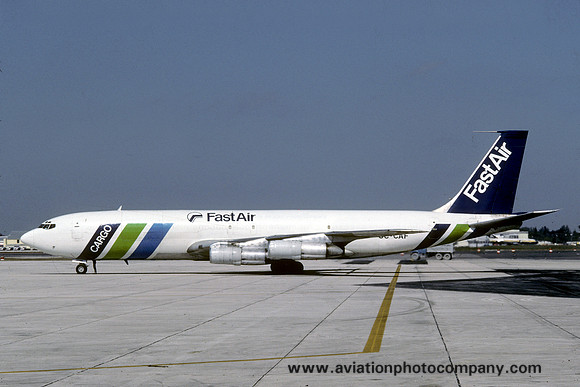 Fast Air Cargo Boeing 707-331C CC-CAF (1987)