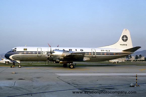 VARIG Lockheed L-188A Electra PP-VLX (1983)