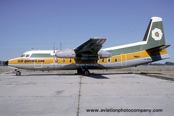 Air Queensland Fokker F-27-200 Friendship VH-MMO (1984)