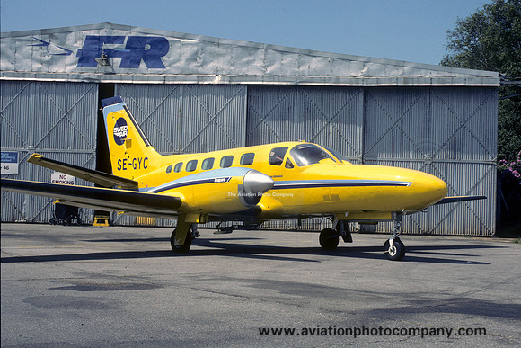 Swedair Cessna 441 Conquest SE-GYC (1984)