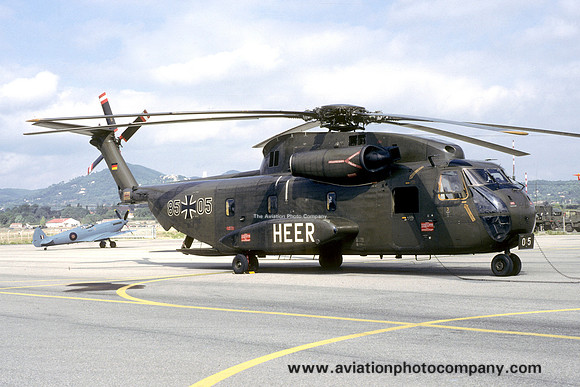 German Army MHFTR25 Sikorsky CH-53G Stallion 85+05 (1986)