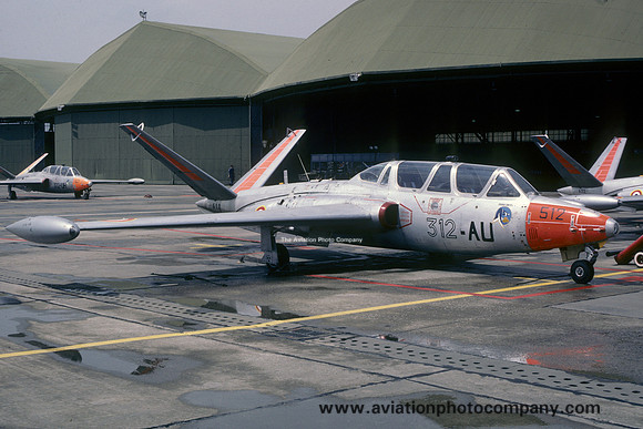 French Air Force GE312 Fouga CM.170 Magister 512/312-AU (1986)