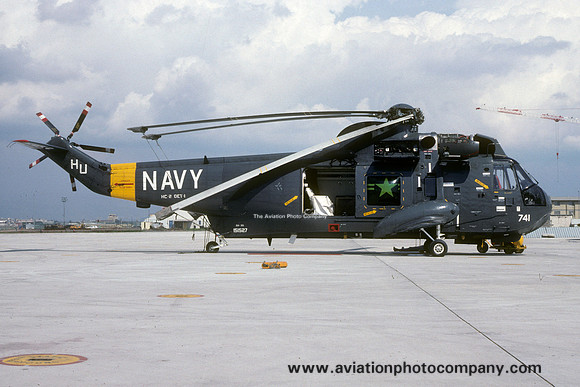 US Navy HC-2 Det 1 Sikorsky SH-3G Sea King 151527/HU-741 (1991)