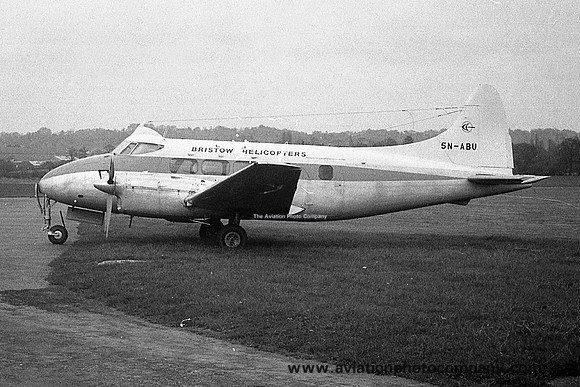 Bristow Helicopters Nigeria De Havilland Dove 6 5N-ABU