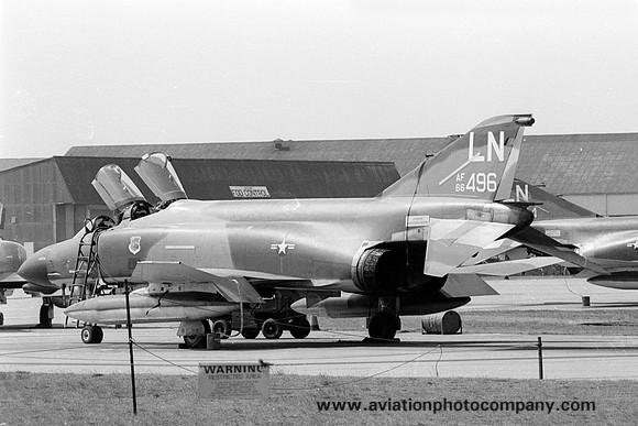USAF 48 TFW McDonnell F-4D Phantom 66-7496/LN (1975)