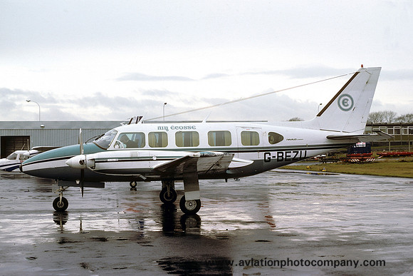 Air Ecosse Piper PA-31-350 Navajo Chieftain G-BEZU (1977)