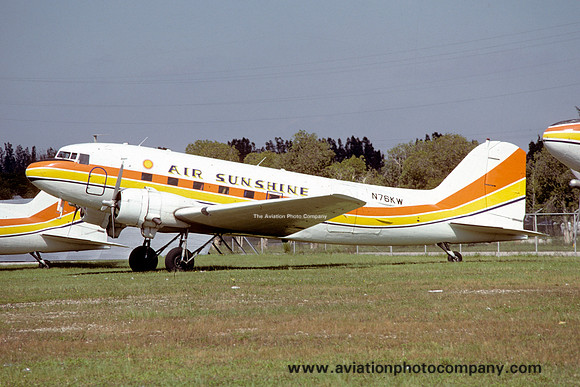 Air Sunshine Douglas C-47A-20-DL N76KW (1979)